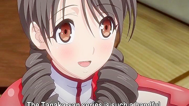 Little Landlady 4 - Naughty anime landlord lady fucks in flight uniform