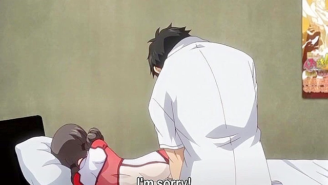 Little Landlady 4 - Naughty anime landlord lady fucks in flight uniform