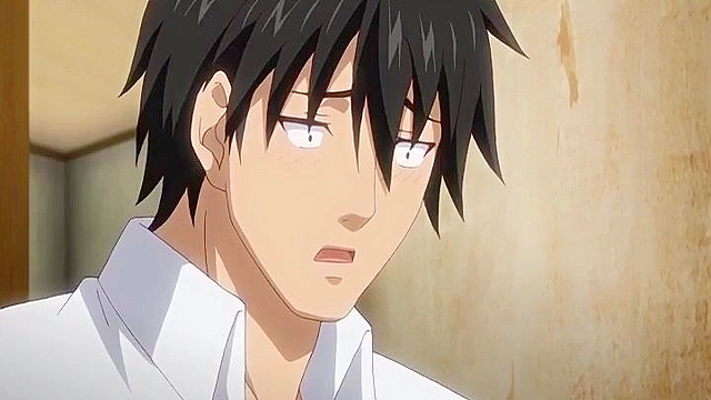 Little Landlady 4 - Naughty anime landlord lady fucks in flight uniform