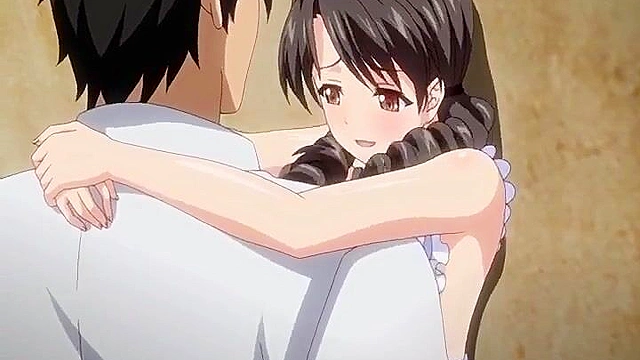 Little Landlady 4 - Naughty anime landlord lady fucks in flight uniform