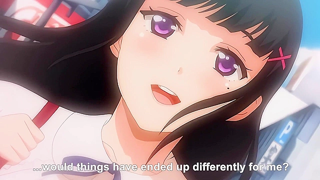 After the Summer Break, She... 2 - Slutty hentai schoolgirl gangbanged and filmed by ntr student