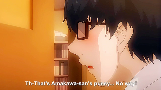 After the Summer Break, She... 2 - Slutty hentai schoolgirl gangbanged and filmed by ntr student