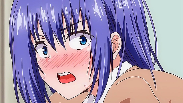 Love Me: Kaede to Suzu 1 - Hentai schoolgirl twins in maid outfits get fucked in school bathroom