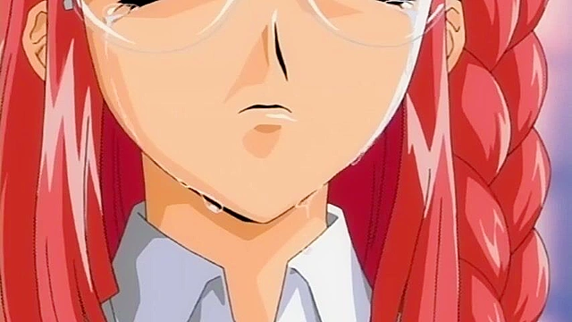 Blackmailed 3 - Busty hentai schoolgirls get doggy fucked in the bathroom