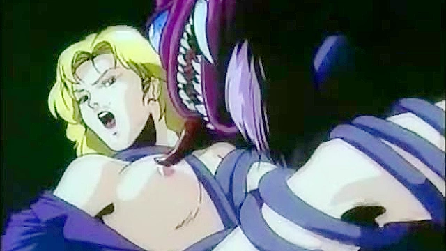 Return of the Overfiend 1 - Demon beast pounds blondes hentai pussy
