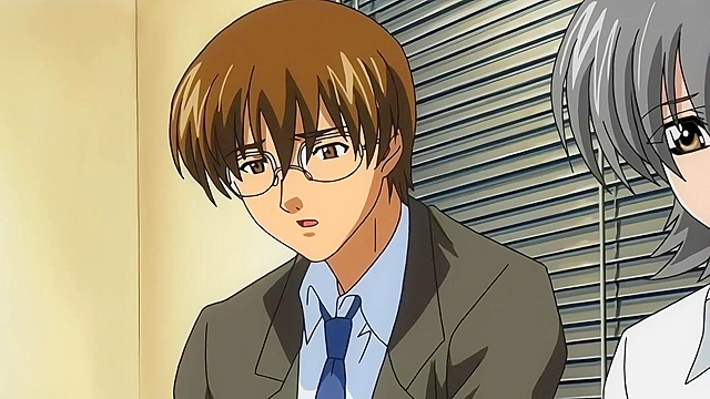 Sextra Credit 1 - Sexy hentai swim coach is gangbanged by horny students