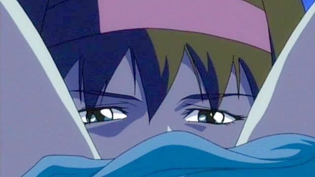 Oni Tensei 1 - Incubus with big cock fucks cop while teenie masturbates