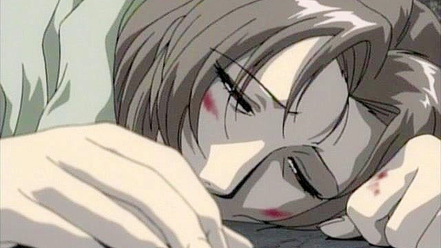 Oni Tensei 1 - Incubus with big cock fucks cop while teenie masturbates