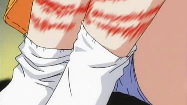 Oni Tensei 1 - Incubus with big cock fucks cop while teenie masturbates