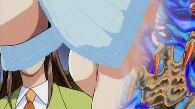 Oni Tensei 1 - Incubus with big cock fucks cop while teenie masturbates