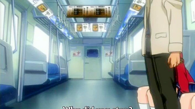 Midnight Sleazy Train 2 Ep2 - Teacher watches while her schoolgirls are gangbanged on train