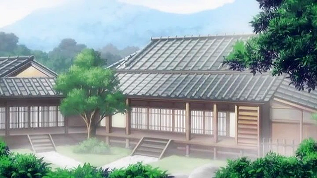 Hentai schoolgirl watches while her friend is gangbanged in all holes