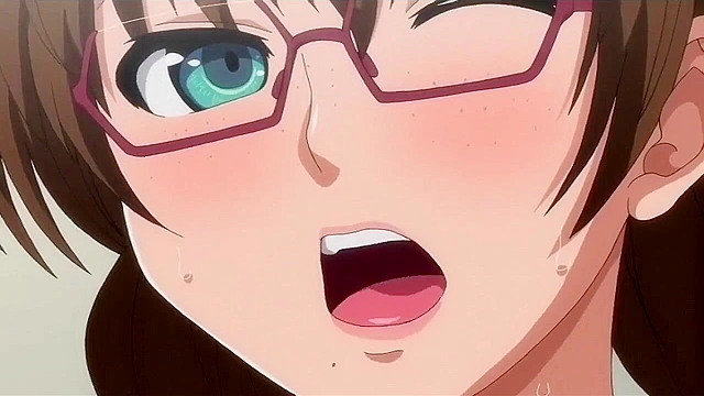 Dirty hentai schoolgirl fucks old man and then wants more fucking from boyfriend