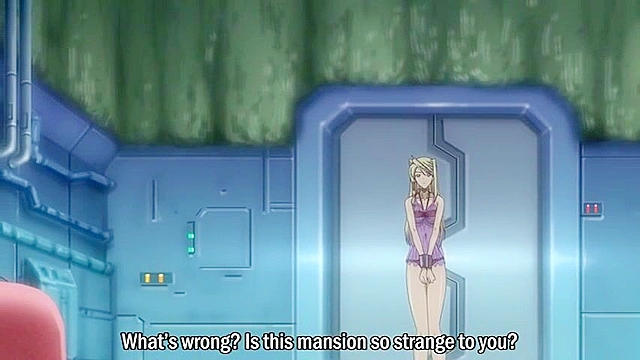 Aliens sell a human female virgin as a sex slave and gang fuck her mouth