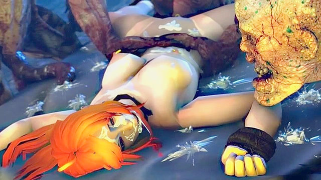 Watch Nami Get Tied Up, Toyed With, and Fucked by Freakish Monsters – Pure Fucking Chaos!