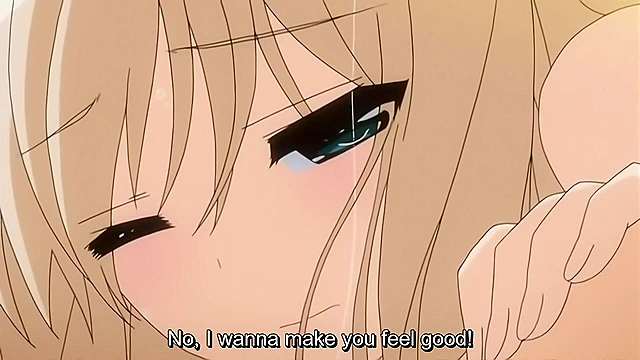 A Kiss for the Petals - Petite schoolgirls with small tits have erotic lesbian anime sex