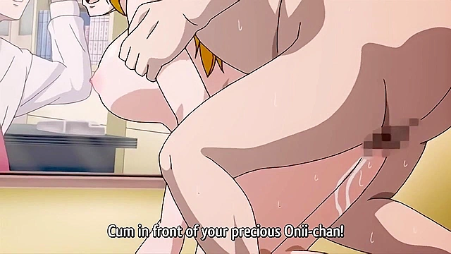 From Now, I'm... 2 - Busty redhead schoolgirl is gangbanged by teachers while onii-chan watches