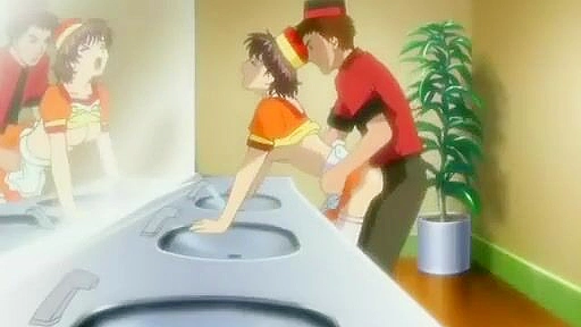 Menu XXL 1 - Burger shop manager fucks busty teen employee in the break room