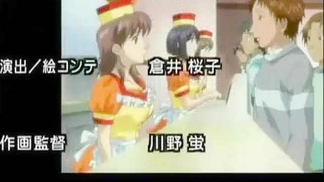 Menu XXL 1 - Burger shop manager fucks busty teen employee in the break room