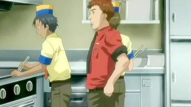 Menu XXL 1 - Burger shop manager fucks busty teen employee in the break room