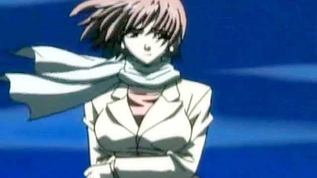 9 O’clock Woman 3 - Naughty news lady enjoys hentai sex toys in her pussy and ass