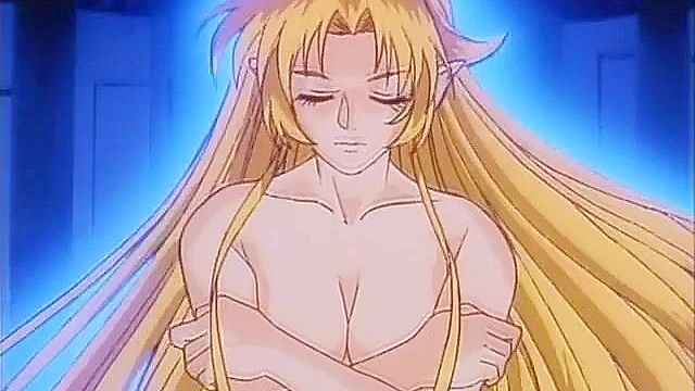 Yu-No 4 - Topless elf fantasy girl must save the world with bare titties