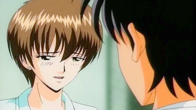 Renzu: The Distance Between the Two - Schoolgirl gets her pussy fingered in public by perv