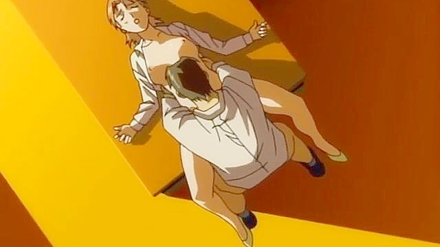 Office slut gets horny being ass fucked in front of the office window