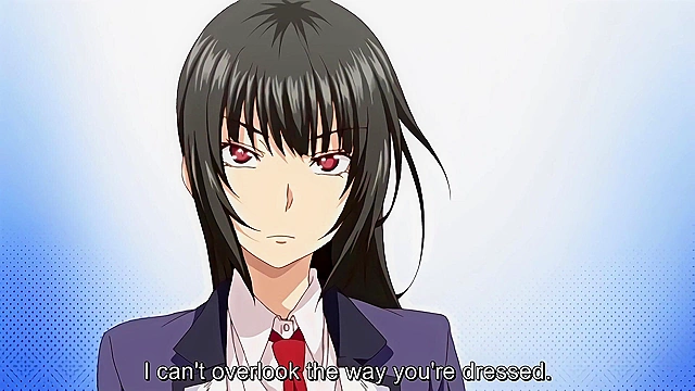 Succubus App 1 - Bitchy hentai schoolgirl hypnotized and sucks dick in bathroom