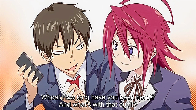 Succubus App 1 - Bitchy hentai schoolgirl hypnotized and sucks dick in bathroom