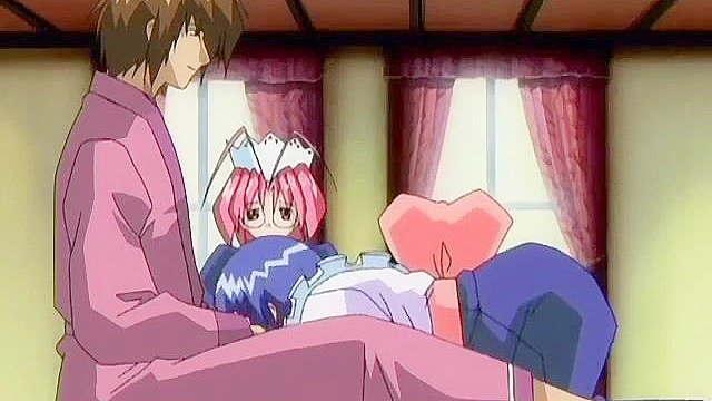 Momiji 3 - Winner of schoolgirl lesbian pussy licking contest gets to fuck master