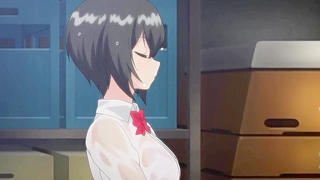 Lovely Heart 2 - Quiet hentai schoolgirl is fucked in the school sports storage room