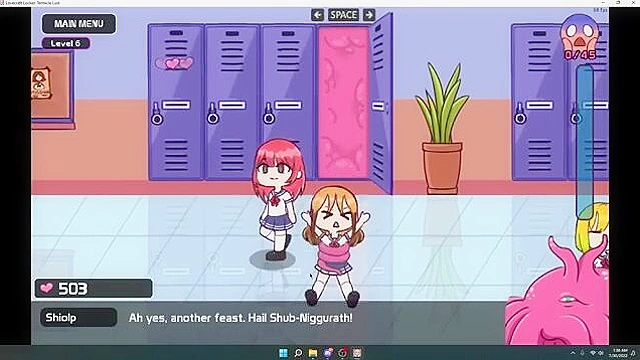 Lovecraft Locker: Tentacle Lust is a casual strategy adult game