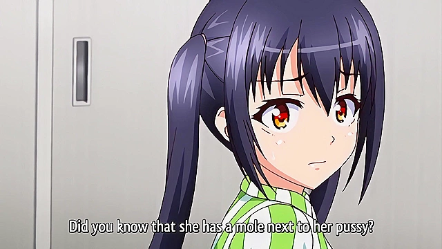 JK and Manager 3 - Virgin anime teenie spanked and fucked while calling for daddy