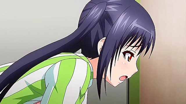 JK and Manager 3 - Virgin anime teenie spanked and fucked while calling for daddy