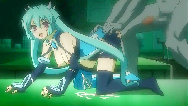 Teen warrior girl gets broken apart by huge hentai demon cocks