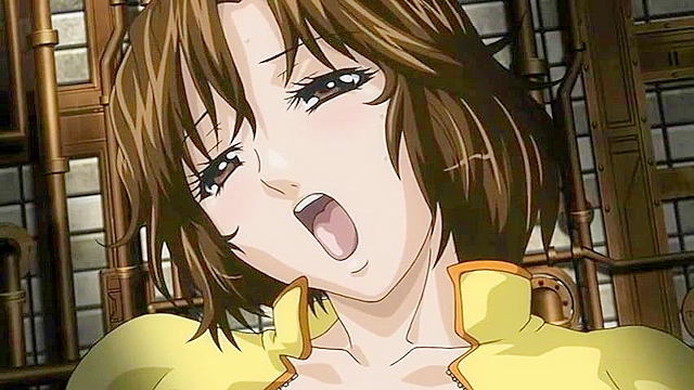 Horny anime teens have sex at the public hot springs