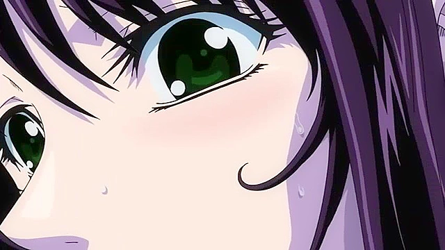 Horny anime teens have sex at the public hot springs