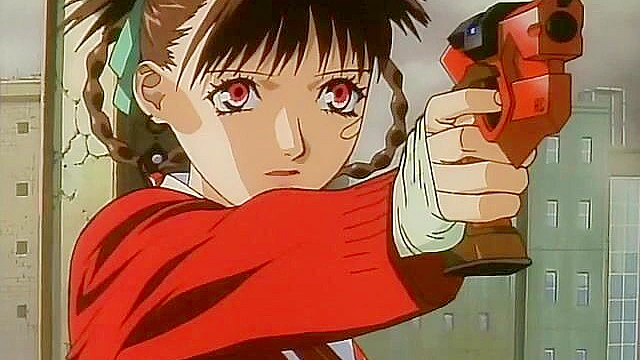 A Kite 2 - old school hentai - College girl assassin takes down gangsters