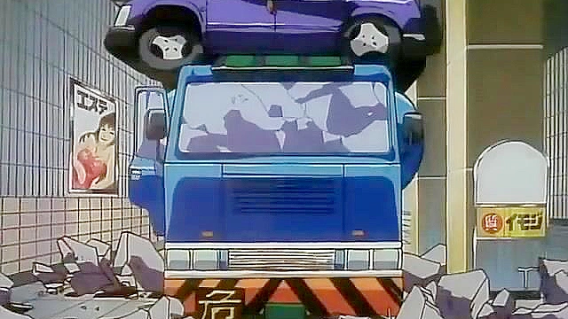 A Kite 2 - old school hentai - College girl assassin takes down gangsters