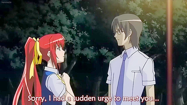 Mimicry Hypnosis 2 - Student with alien tentacle dick bangs redhead schoolgirls