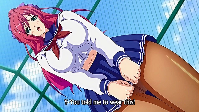 Platform of Domination 1 - Busty hentai teacher is toyed and fucked on school grounds