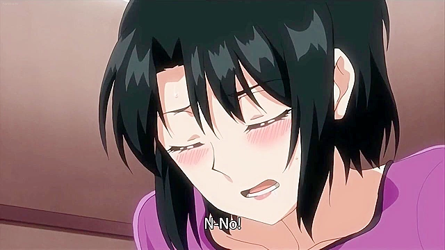 Hitozuma Life: One Time Gal 2 - High School guy pounds his hentai girlfriend's mom's pussy