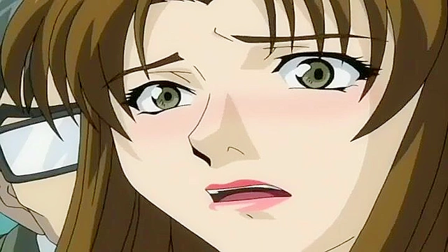 Businessman fingers and face fucks a teen girl on a public train