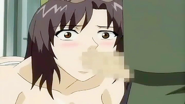 Businessman fingers and face fucks a teen girl on a public train