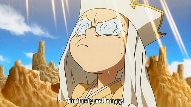 Robot girl grows a giant vibrator dick and double bangs cute hentai girl