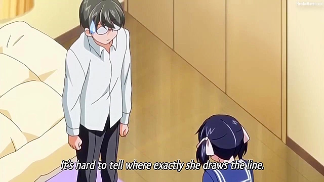 She's a Perverted Girlfriend 2 - Cute hentai schoolgirl uses a vibrator and then is fucked doggy