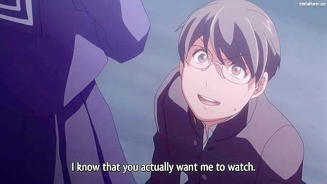 She's a Perverted Girlfriend 2 - Cute hentai schoolgirl uses a vibrator and then is fucked doggy