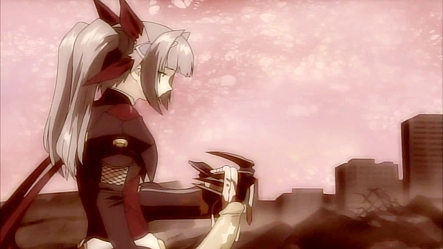 Beat Angel Escalayer 2 - Sexy hentai teen in swimsuit gets fucked in public shower