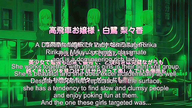 Lecherous Salaryman 2 - Naughty hentai schoolgirl gives uncle handjob on elevator